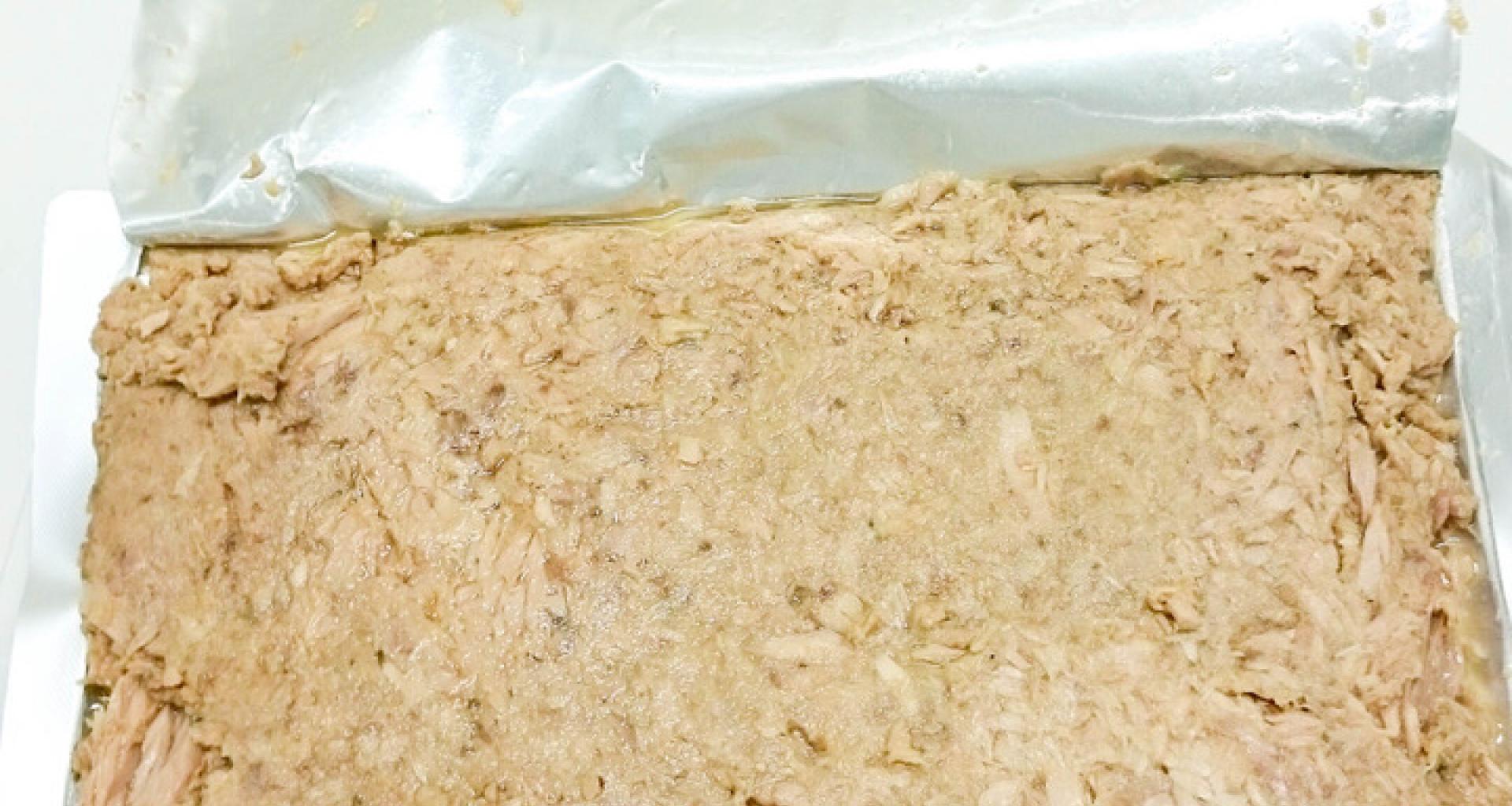 Tuna loins - open container view - Ecuador